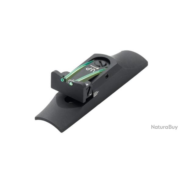 Hausse profil�e ajustable en hauteur et d�rive � souder, 2 points - fibre optique - LPA