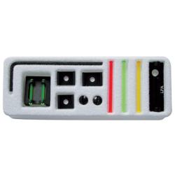 Ensemble de vis&eacute;e &agrave; visser fibre optique longueur 25mm pour fusil slug - LPA