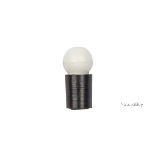 Guidon interm�diaire blanc base tronconique - pour arme de chasse