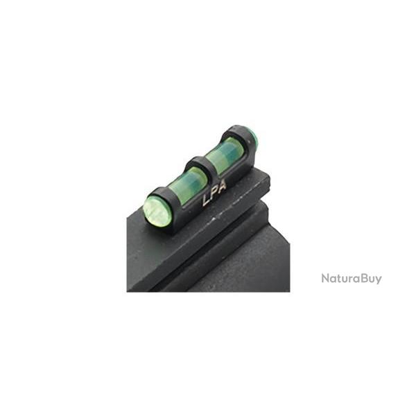 Guidon fibre optique vert pour fusil - diam�tre filetage 2.6mm - LPA