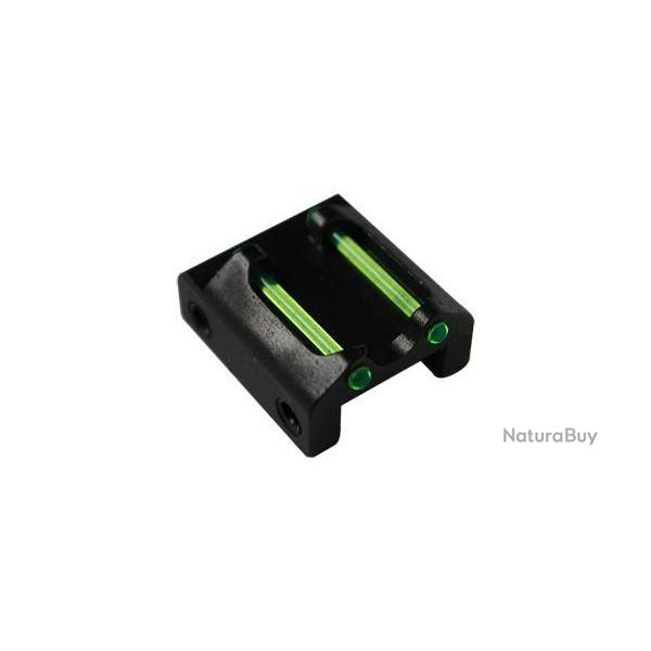 Hausse pour BSS - vis�e fibre optique pour fusil slug bande 6 � 8mm - LPA -
