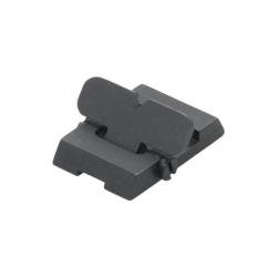 Hausse rabattable pour tir &agrave; balles en fusil canons lisses cran V - LPA - ref : TS031