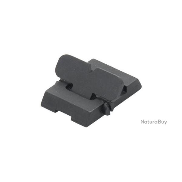 Hausse rabattable pour tir � balles en fusil canons lisses cran V - LPA - ref : TS031