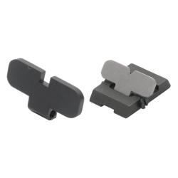 Hausse rabattable pour tir &agrave; balles en fusil canons lisses cran carr&eacute; - LPA - ref : TS033