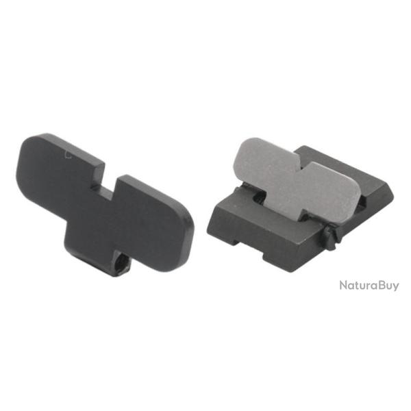 Hausse rabattable pour tir � balles en fusil canons lisses cran carr� - LPA - ref : TS033