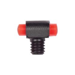 Guidon plein lumineux rouge 2x6.5mm pour arme de chasse - filetage 2,6mm