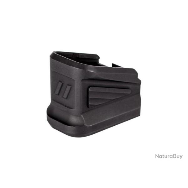 ZEV EXTENSION DE CHARGEUR POLYMER +5 POUR GLOCK 9MM - NOIR