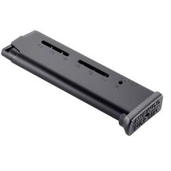 Chargeur WILSON COMBAT 1911 - ELITE TACTICAL 45 ACP, 8 COUPS, ETM BASE PAD, INOX NOIR