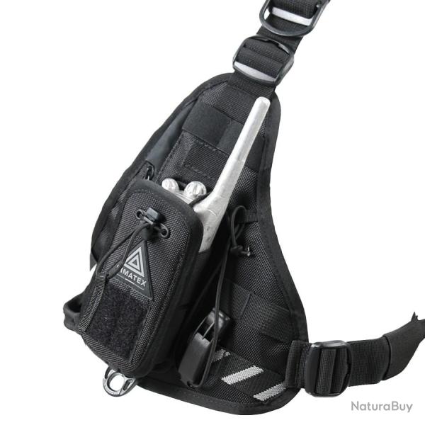 DIMATEX Porte-Radio Holster 2 Full Black