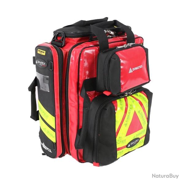 DIMATEX Sac De Secours Matrix Pvc Rouge