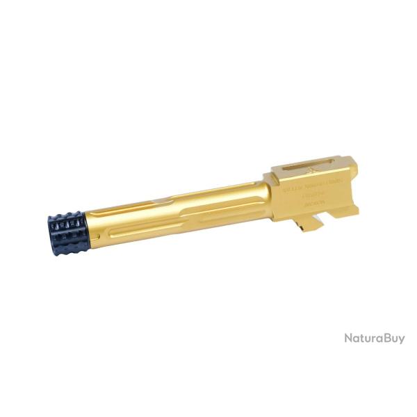 Canon VELOCITY DEFENSE BARREL FOR GLOCK 19 Filet� TiN (Gold)