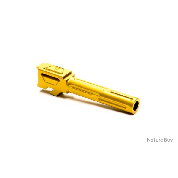 Canon VELOCITY DEFENSE BARREL FOR GLOCK 19 Non-filet� TiN (Gold)