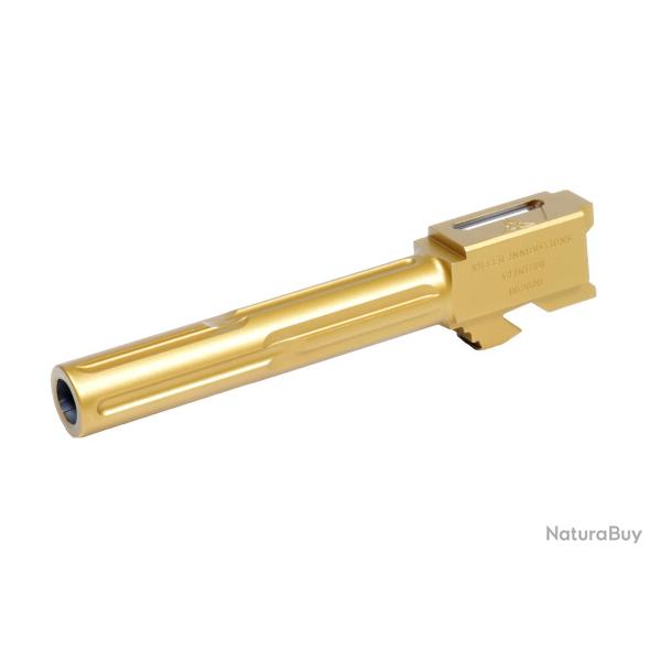 Canon VELOCITY DEFENSE BARREL FOR GLOCK 17 Gen 5 Non-filet� TiN (Gold)