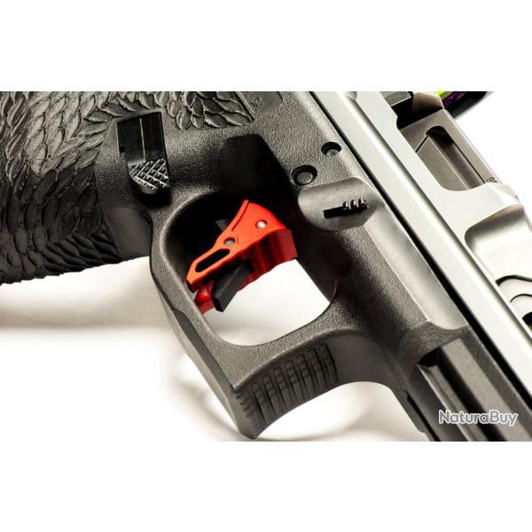 D�tente VELOCITY DEFENSE TRIGGER SHOE FOR GLOCK Gen 5 D�tente Orange / S�curit� Noire