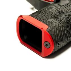 Puit de chargeur VELOCITY DEFENSE MAGWELL FOR GLOCK 19 & 17 GEN 3-4 Glock 19 Rouge