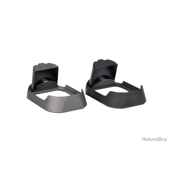 Puit de chargeur VELOCITY DEFENSE FOR GLOCK 19, 17, 45 GEN 5 MAGWELL Gris