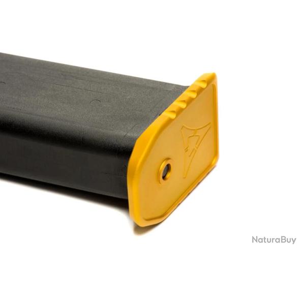 Talon de chargeur VELOCITY DEFENSE BASEPAD FOR GLOCK Gold