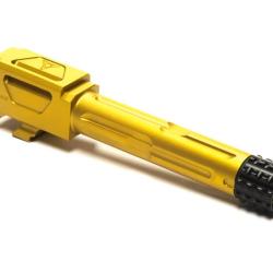 Canon VELOCITY DEFENSE BARREL FOR CZP10S Filet&eacute; TiN (Gold)