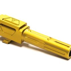 Canon VELOCITY DEFENSE BARREL FOR CZP10S Non-filet&eacute; TiN (Gold)