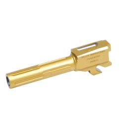 Canon VELOCITY DEFENSE BARREL FOR SIG P320C Non-filet&eacute; TiN (Gold)