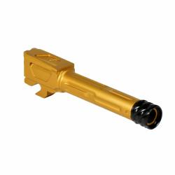 Canon VELOCITY DEFENSE BARREL FOR SIG P320 X-COMPACT Filet&eacute; TiN (Gold)