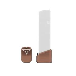Talon de chargeur TTI For Glock 9/40 Full Size Magazines Coyote Bronze +5/6
