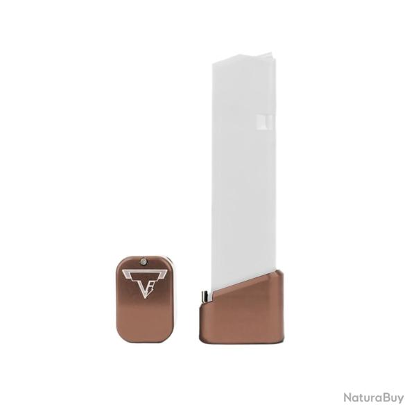 Talon de chargeur TTI For Glock 9/40 Full Size Magazines Coyote Bronze +5/6