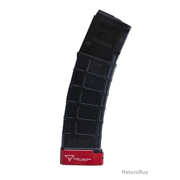 Talon de chargeur TTI +5/6 For AR 15 .223 30/40 Round PMAG Magazines Rouge