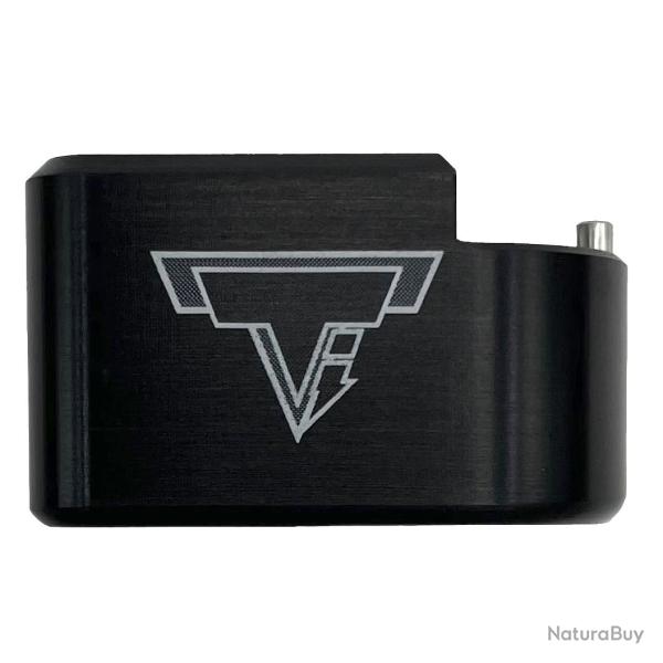 Talon de chargeur TTI Ultralight +6/9 For New Sig Sauer MPX 9mm 35 Round "THRiL" Magazines Noir Mat 