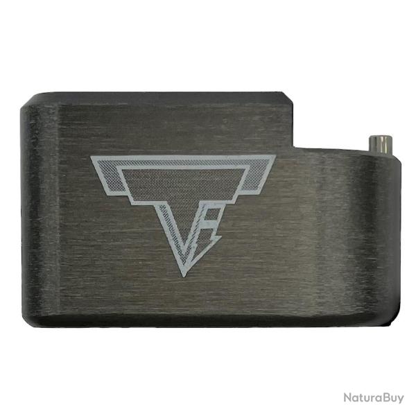 Talon de chargeur TTI Ultralight +6/9 For New Sig Sauer MPX 9mm 35 Round "THRiL" Magazines Gris Tita