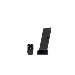 Chargeur TTI +2 Base Pad For Glock 42 .380 OEM Magazines Noir