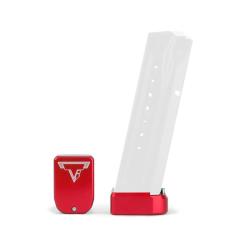 Talon de chargeur +2/4 For M&P 9/40 Full Size Magazines Rouge