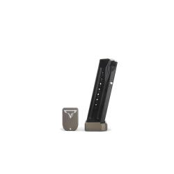 Talon de chargeur +2/4 For M&P 9/40 Full Size Magazines Gris Titane