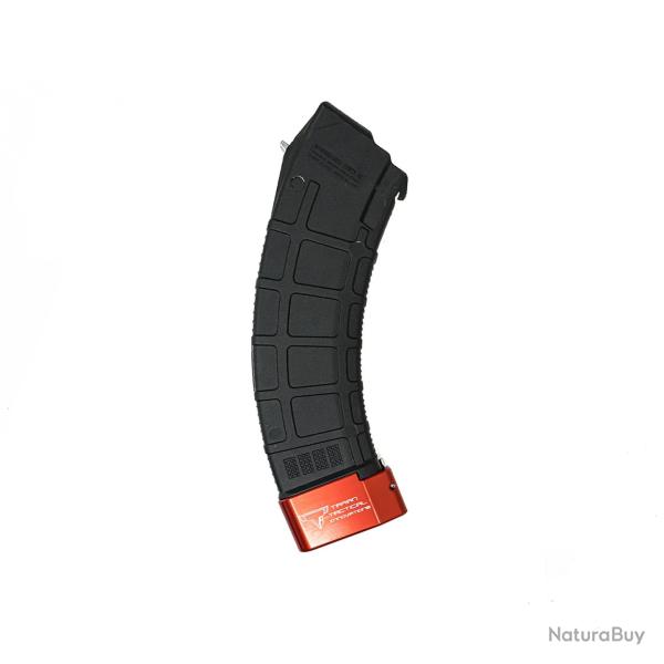 Talon de chargeur TTI +6 Kalashnikov for 7.62x39mm PMAGs Rouge