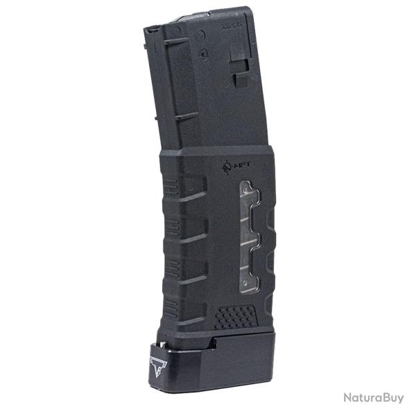 Talon de chargeur TTI +5 for MFT AR15 Magazine Noir