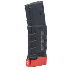 Talon de chargeur TTI +5 for MFT AR15 Magazine Rouge