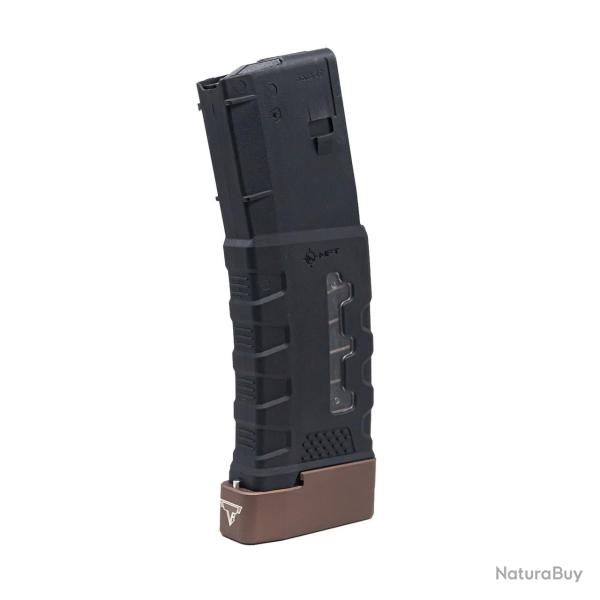 Talon de chargeur TTI +5 for MFT AR15 Magazine Coyote Bronze