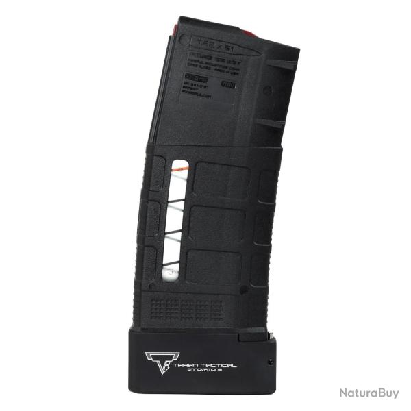 Chargeur TTI 25 Round AR-10 PMAG W/TTI +5 basepad Noir Mat