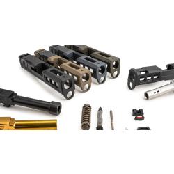 Culasse compl&egrave;te Zaffiri Precision Complete Upper for Glock 43 and 43X - Slide, Barrel, Parts, and S