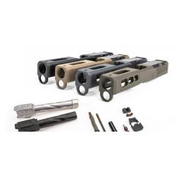 Culasse compl&egrave;te Zaffiri Precision Complete Upper for Glock 17 Gen 5 - Slide, Barrel, Parts, and Sig