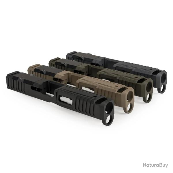 Culasse Zaffiri Precision Integrated Blowhole System (IBS) Slide for Glock 17 Gen 5