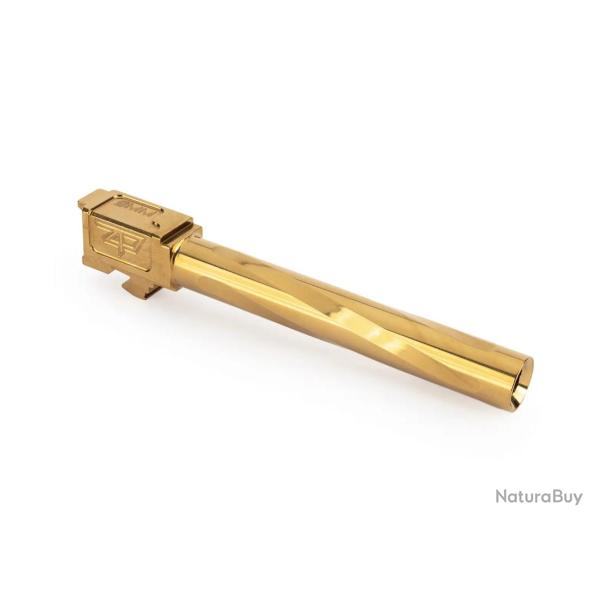 Canon Zaffiri Precision G34 GEN 5 Barrel - Flush and Crown - TiN (Gold)