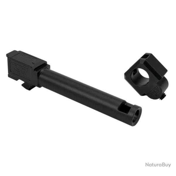 Canon Zaffiri Precision ZP Threadless Compensator for Glock 19 Gen 5 - Black Nitride