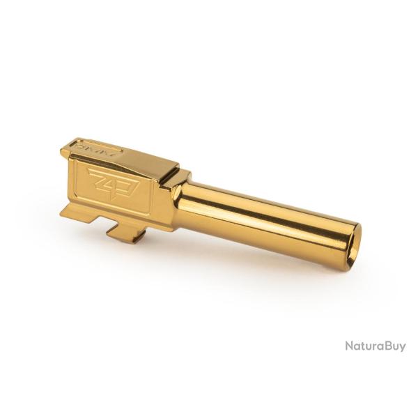 Canon Zaffiri Precision G43 / G43X Barrel - Flush and Crown - TiN (Gold)
