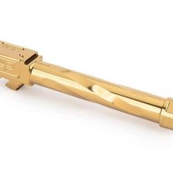 Canon Zaffiri Precision G17 GEN 5 Barrel - Threaded - TiN (Gold)