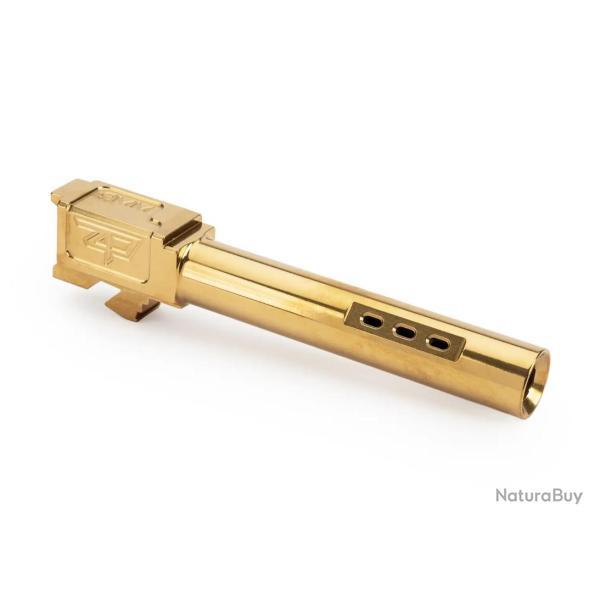 Canon Zaffiri Precision G17 GEN 5 Barrel - PORTED - TiN (Gold)