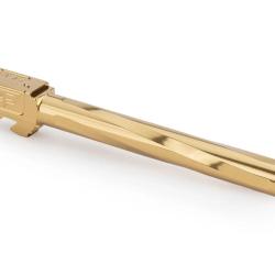 Canon Zaffiri Precision G17L (LONG) Barrel - Flush and Crown - TiN (Gold)