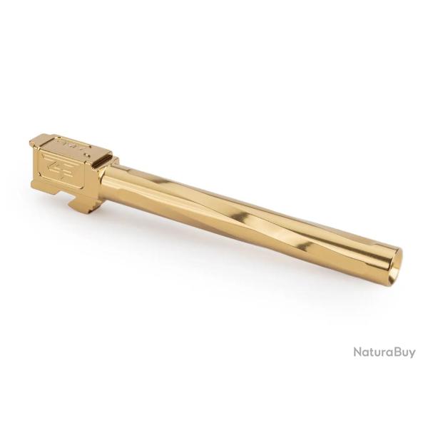 Canon Zaffiri Precision G17L (LONG) Barrel - Flush and Crown - TiN (Gold)