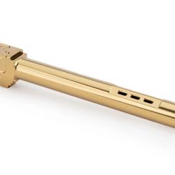 Canon Zaffiri Precision G17L (LONG) Barrel - PORTED - TiN (Gold)