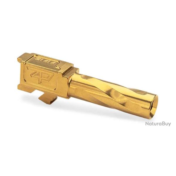 Canon Zaffiri Precision G26 Barrel - Flush and Crown - TiN (Gold)